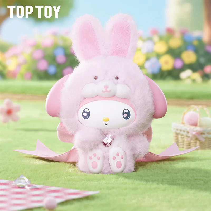 Sanrio Characters Diamond Bunny Baby Series Keychain Blind Box - Image 3