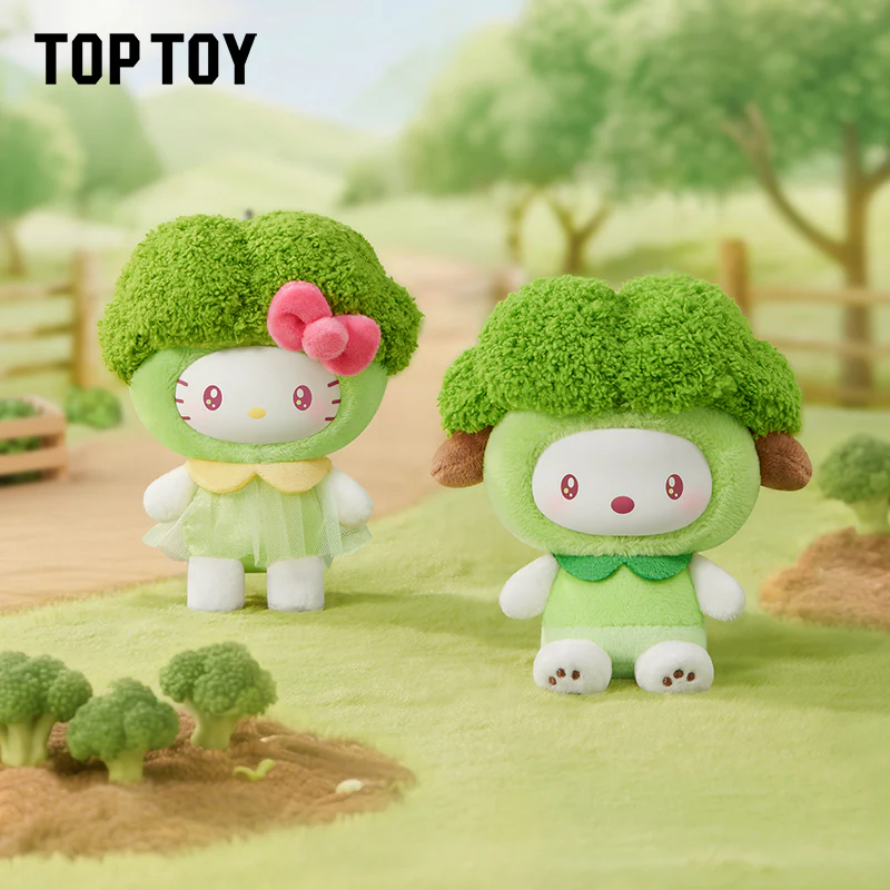 Sanrio Characters Fruit & Vegetable Series Mini Vinyl Keychain Pendant Blind Box - Image 4