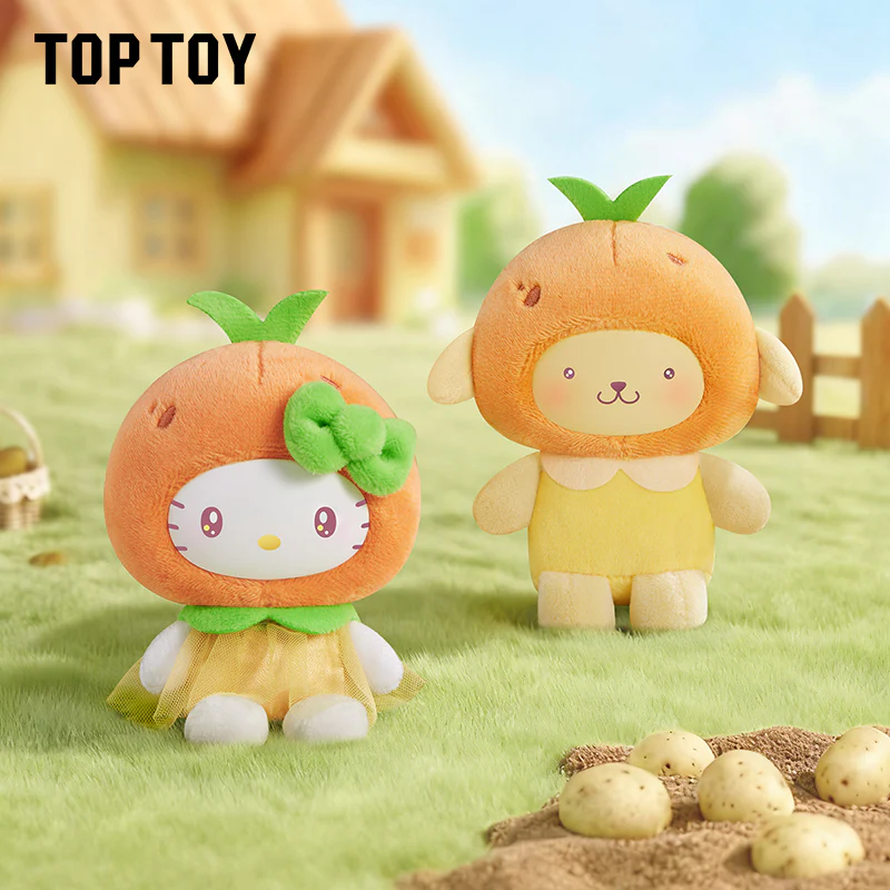 Sanrio Characters Fruit & Vegetable Series Mini Vinyl Keychain Pendant Blind Box - Image 9