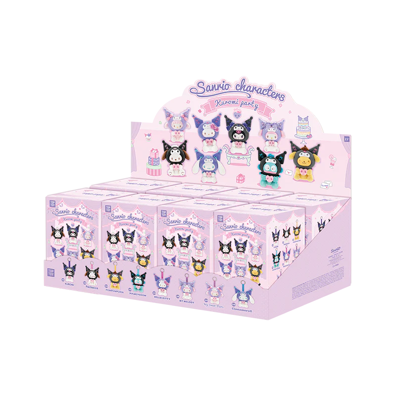 Sanrio Characters Kuromi Party Keychain Series Plush Blind Box - Image 11