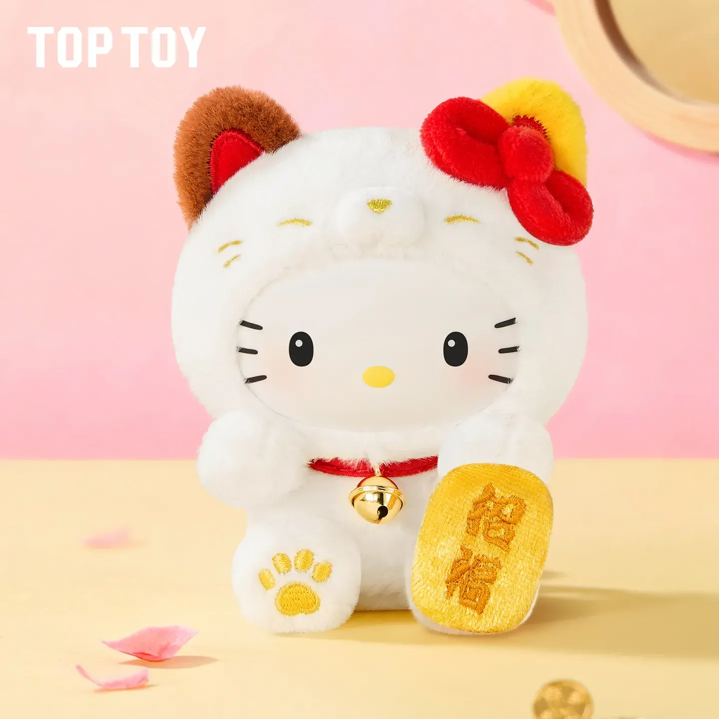 Sanrio Characters Lucky Cat Series Plush Keychain Blind Box - Image 10