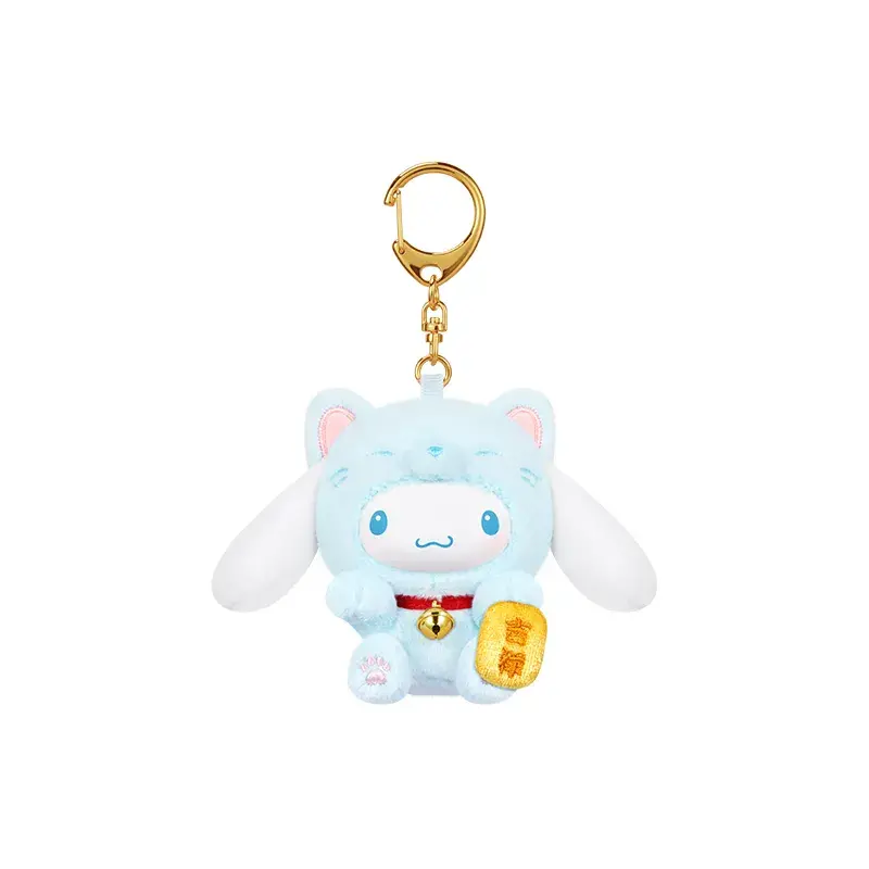 Sanrio Characters Lucky Cat Series Plush Keychain Blind Box - Image 17