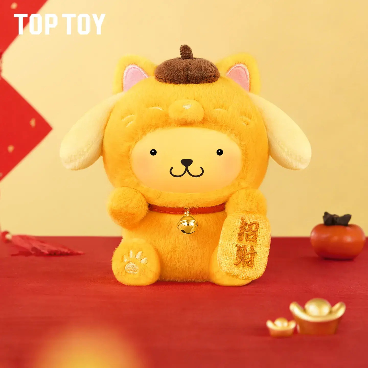 Sanrio Characters Lucky Cat Series Plush Keychain Blind Box - Image 5
