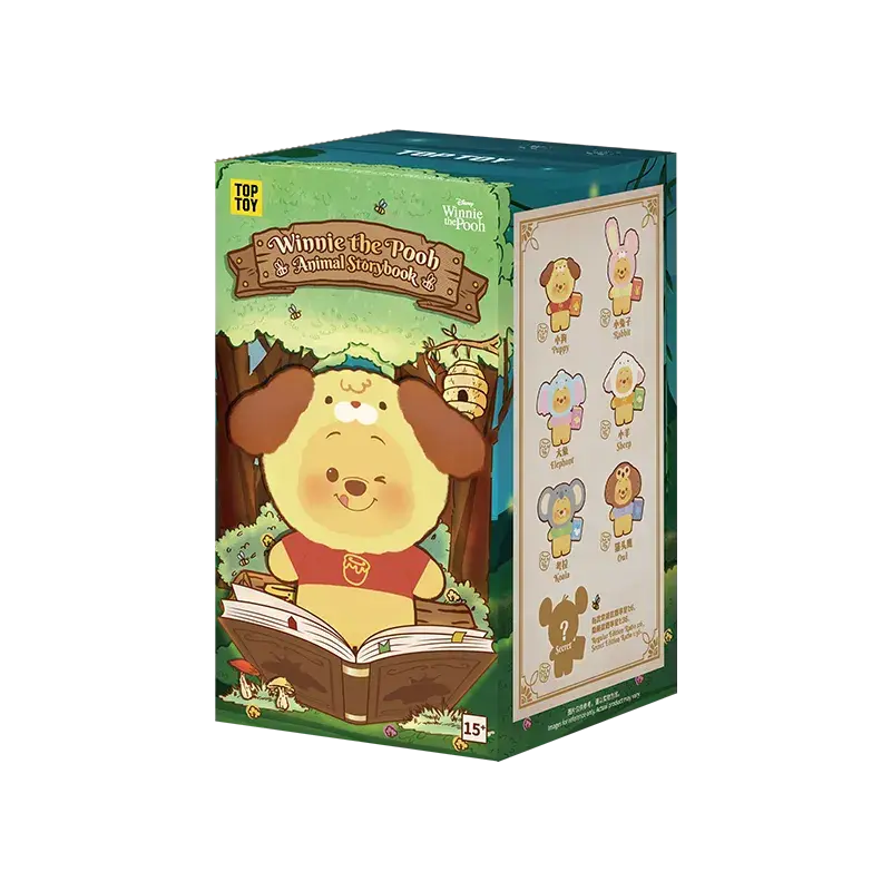 Winnie the Pooh Animal Storybook Series Plush Keychain Blind Box - Image 12