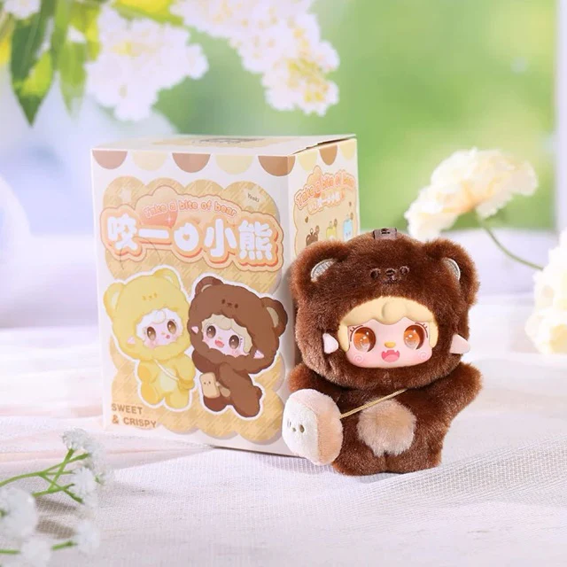 TOPTOY YOOKI Take A Bite Of The Bear Plush Series Blind Box - Image 10